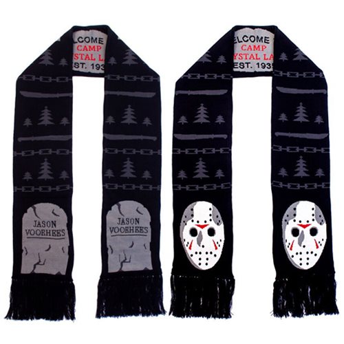 Friday the 13th Jason Voorhees Knitted Scarf